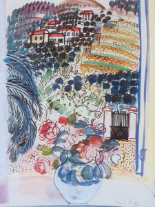 Open Window at Saint-Jeannet, Raoul Dufy 